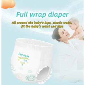 Penbose Baby Diaper Tapes Pull Up Pants 50pcs M/L/XL/XXL/3XL 5 Size Breathable - Image 6