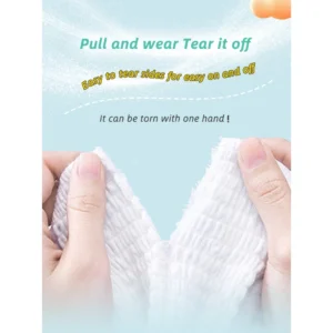 Penbose Baby Diaper Tapes Pull Up Pants 50pcs M/L/XL/XXL/3XL 5 Size Breathable - Image 8