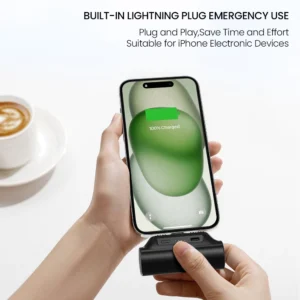 Orashare PNC03 3000mAh Capsule Mini Fast Charging Powerbank With TYPE-C/iPh Port Portable Power Bank - Image 2