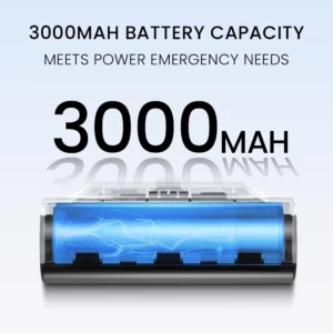 Orashare PNC03 3000mAh Capsule Mini Fast Charging Powerbank With TYPE-C/iPh Port Portable Power Bank - Image 5