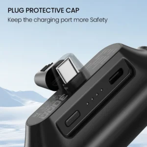 Orashare PNC03 3000mAh Capsule Mini Fast Charging Powerbank With TYPE-C/iPh Port Portable Power Bank - Image 7