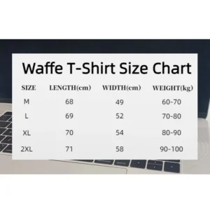 Waffle unisex T-shirt round neck oversized  solid color T-shirt tropical trend c - Image 6